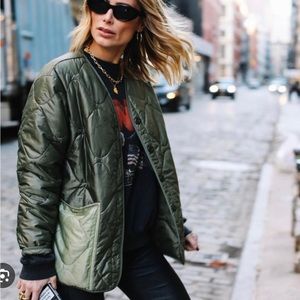 Anine Bing Andy Quilted Bomber